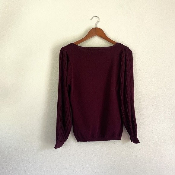 7th Avenue Design Studio Maroon Sweater - Picture 5 of 10